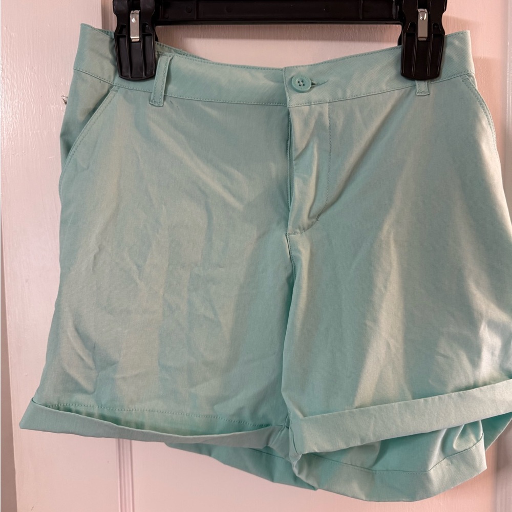 Huk Light Blue performance shorts